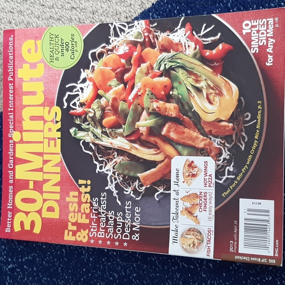 Bundle of Cookbook's....30 Minute Dinners & Make & Take Meals - Picture 12 of 16